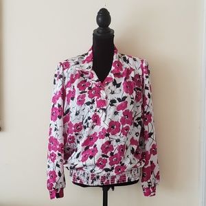 🔥 Vintage 80's Maygene Floral Blouse
